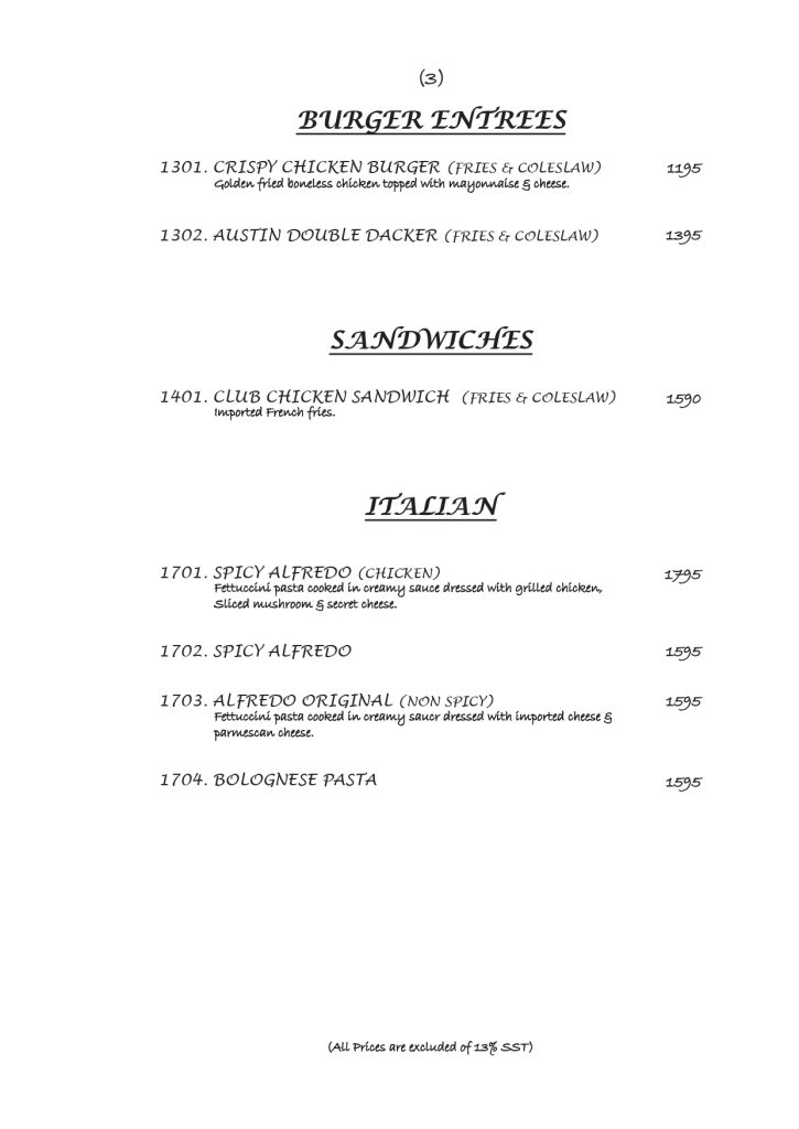 Kolachi Restaurant Menu Do Darya Karachi3